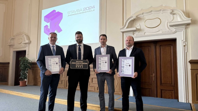 IMG: JE TO TAM: Tři ocenění v soutěži Stavba Jihomoravského kraje 2024