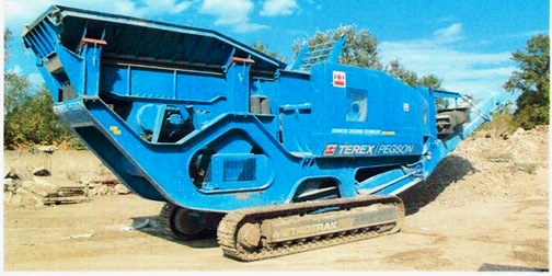 Drtička TEREX PEGSON EUROTRAK